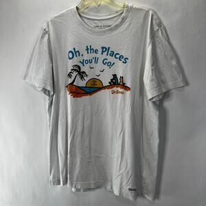 Life is Good Dr. Seuss Size large Men's